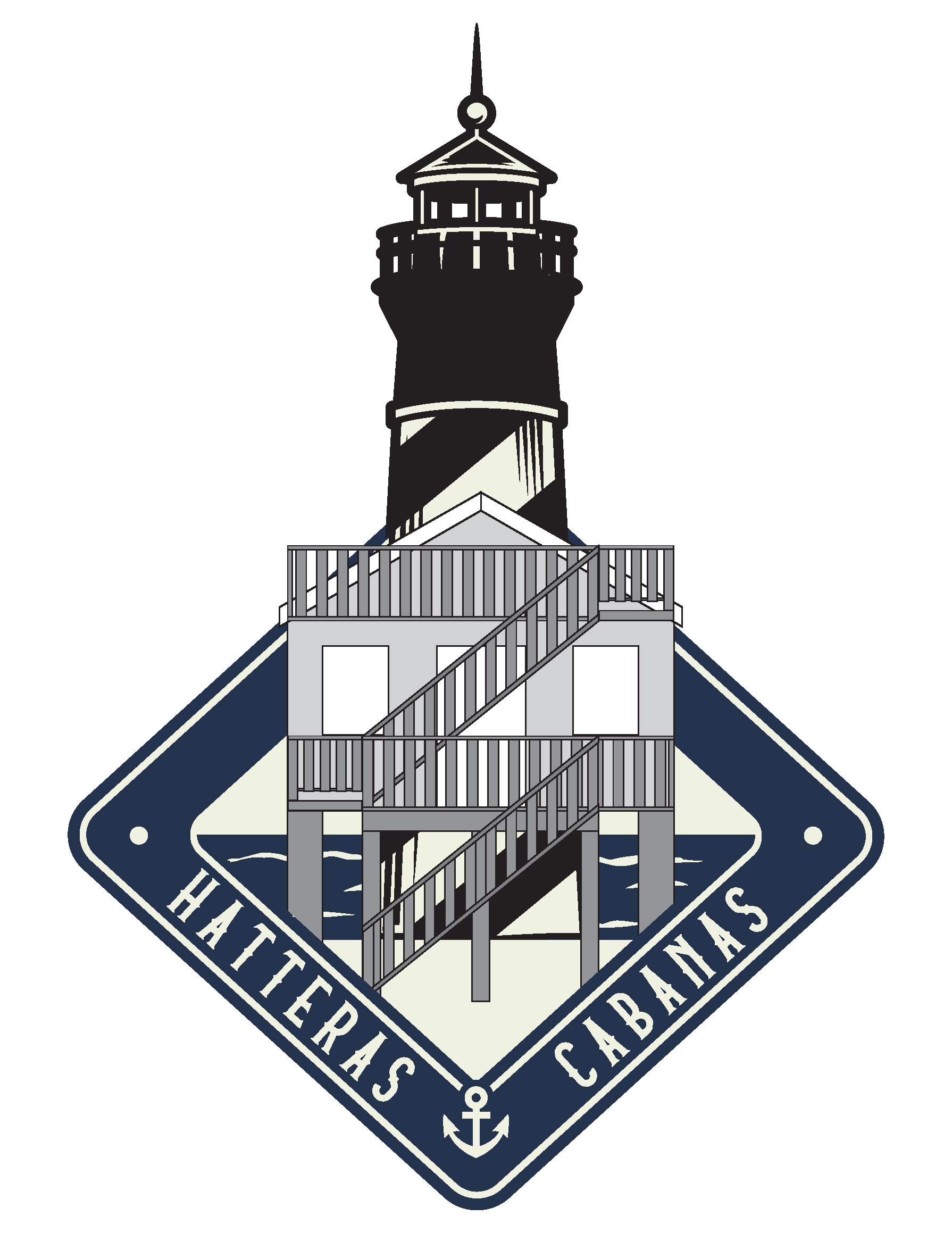 hatterascabanas.com Logo